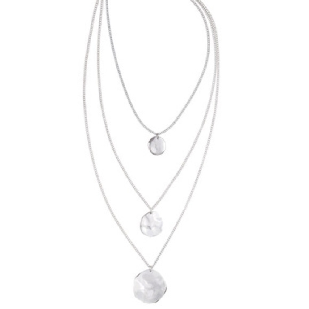 Chloe + Isabel Silver Pendant Necklace & Earrings